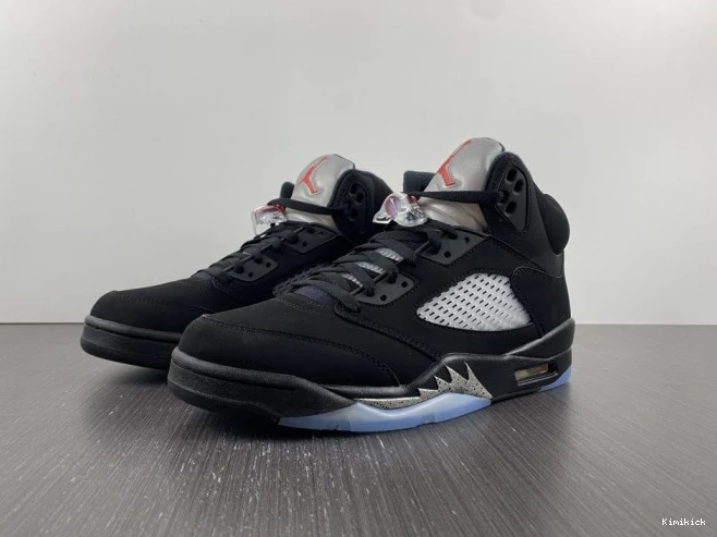 metallic 1501 Comfortable jordan 5 845035- air retro black 0531